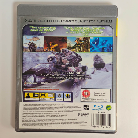 Игровой диск SONY PS3 call of duty2