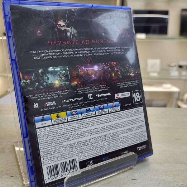 Игровой диск SONY PS4 doom