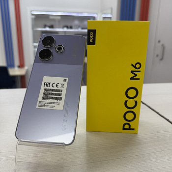 Мобильный телефон XIAOMI poco m6 6/128 гб