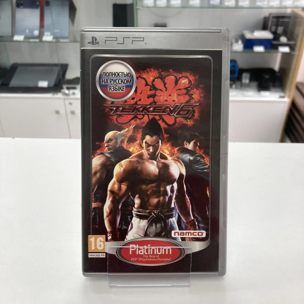 Игровой диск PSP (tekken 6)