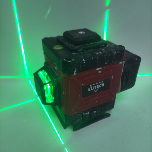 Лазерный уровень ELITECH ПЛ 12Л-зел 