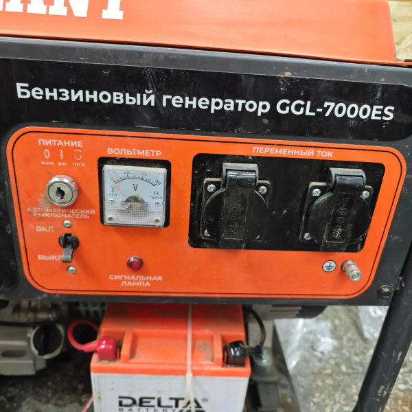 Бензиновый генератор Gigant (7 кВт; эл.стартер) GGL-7000ES
