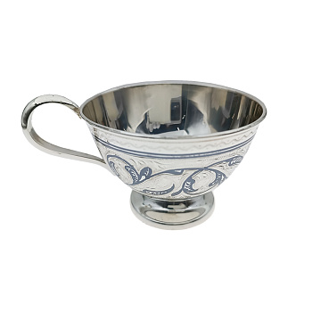 Чашка из серебра 875 пробы