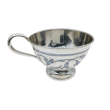 Чашка из серебра 875 пробы