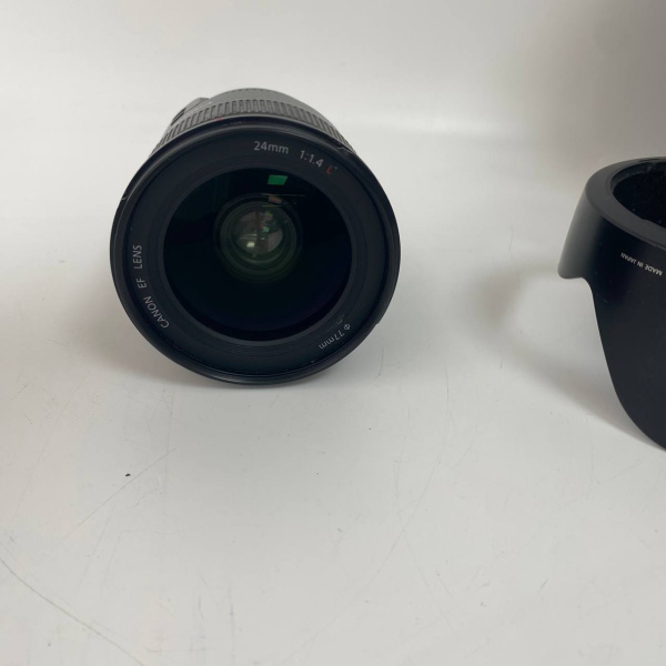 Объектив canon lens ef 24mm 1:1.4L 2 USM