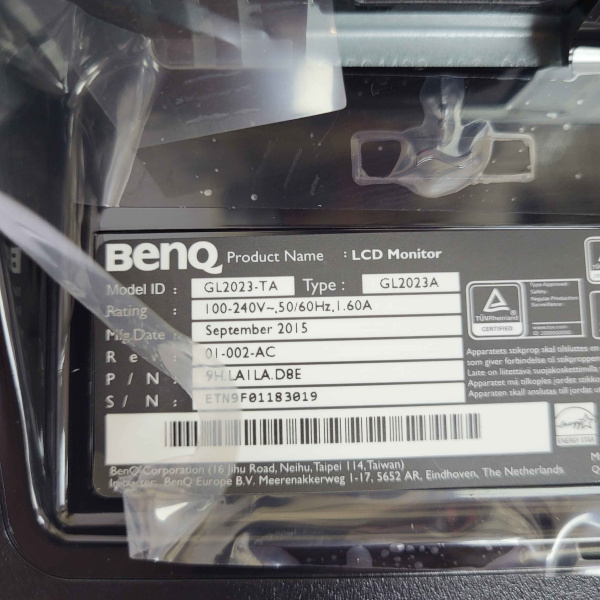 Монитор BENQ gl2023 19,5" 60 гц