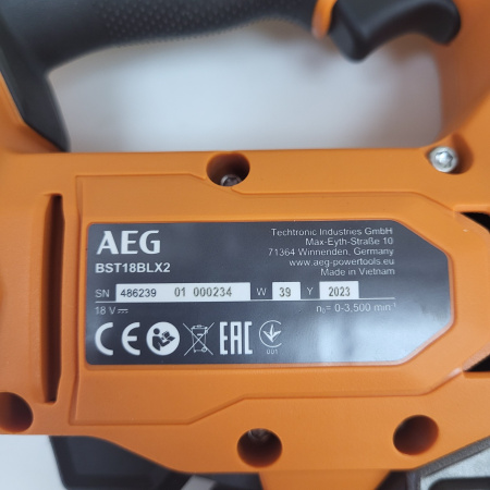 Лобзик AEG  bst18blx2-0