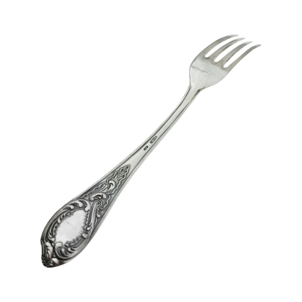 Вилка из серебра 875 пробы