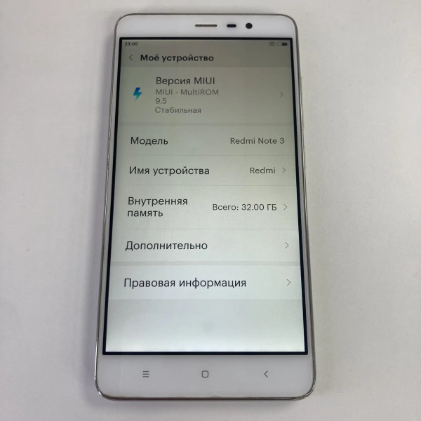Мобильный телефон XIAOMI redmi note 3 3/32 гб