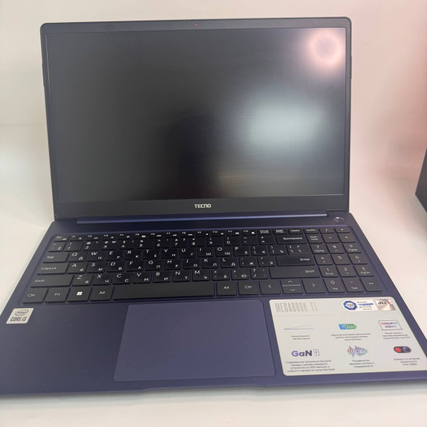 Ноутбук TECNO Megabook T1 15,6"/  Intel Core i3-1005G1/ 12 Гб/ 256 Гб/