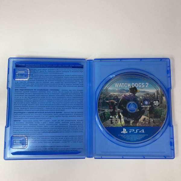 Игровой диск SONY PS4  watch dogs2 Игровой диск SONY PS4  watch dogs2