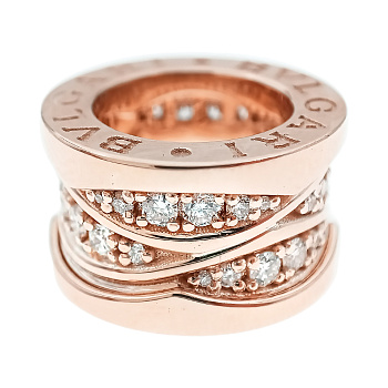 Кулон из золота 750 пробы с бриллиантами