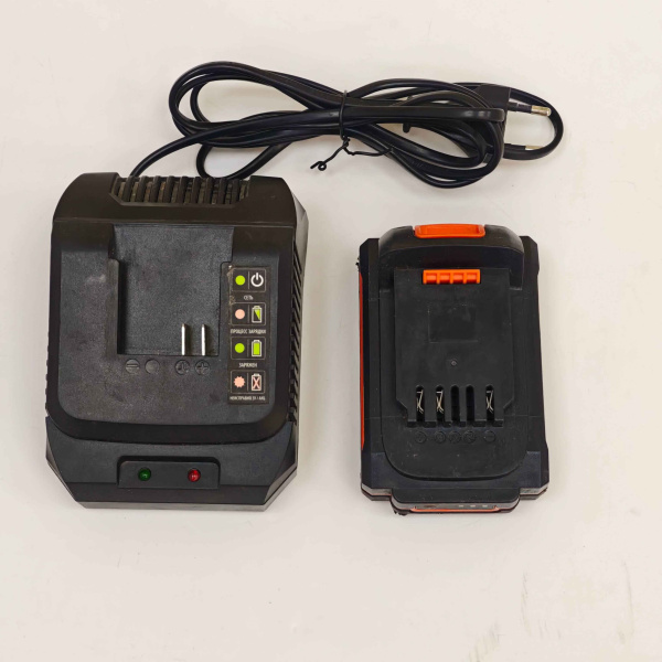 Зарядное устройство и акб patriot PB BR 21V 2.0Ah