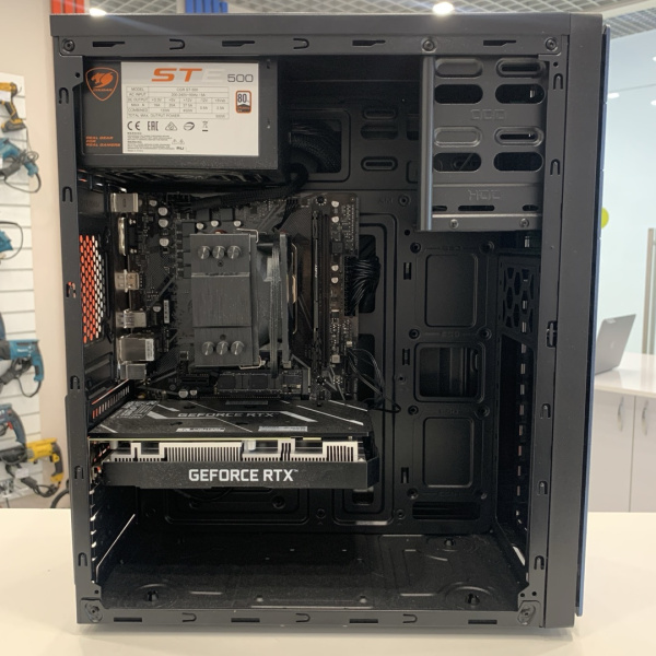 Системный блок DEXP  AMD Ryzen 5 3500X/ 16 Гб/ 512 Гб/ KFA2 GeForce RTX 3050 X Black 6 Гб