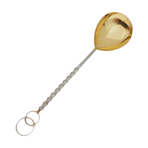Ложка  из серебра 916 пробы