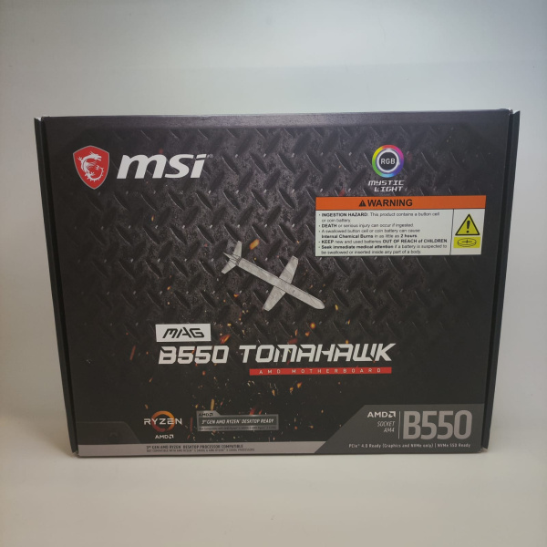 Материнская плата MSI  b550 tomahawk Материнская плата MSI  b550 tomahawk