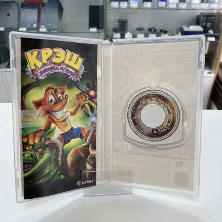 Игровой диск PSP (Крэш: Повелитель Мутантов)