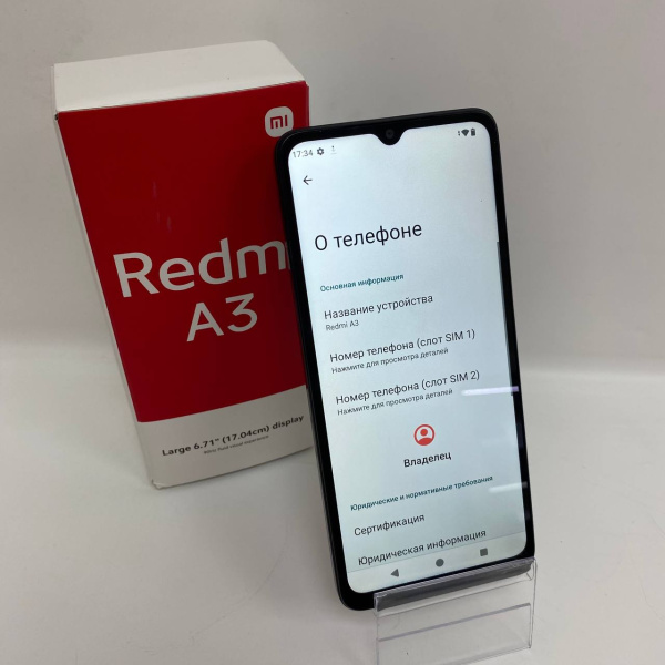 Мобильный телефон XIAOMI A3 4/128 гб