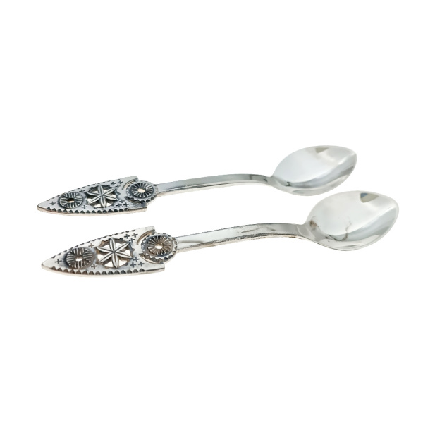 Ложка чайная из серебра 916 пробы