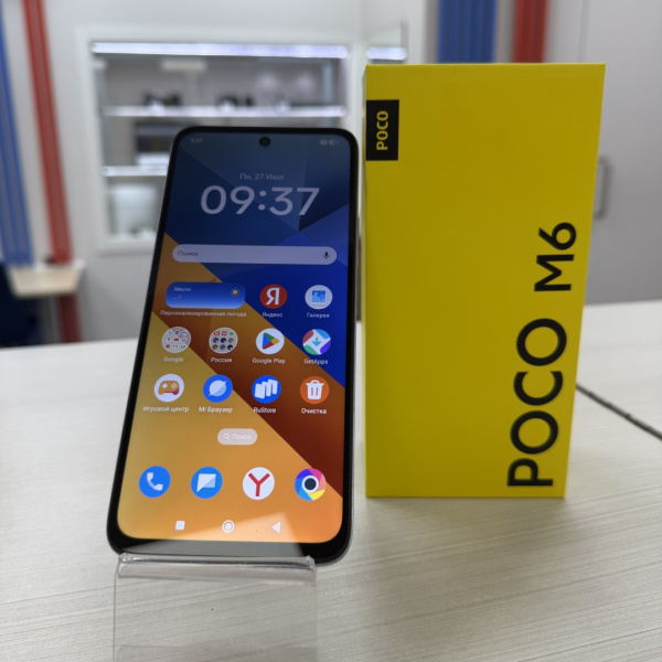 Мобильный телефон XIAOMI poco m6 6/128 гб