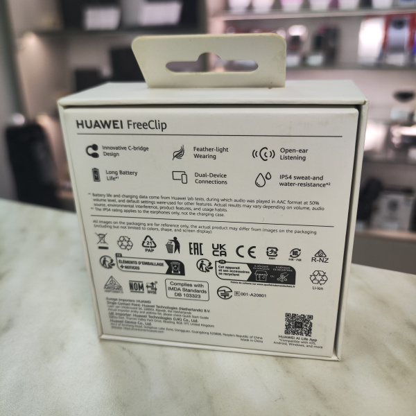 Наушники HUAWEI FreeClip 