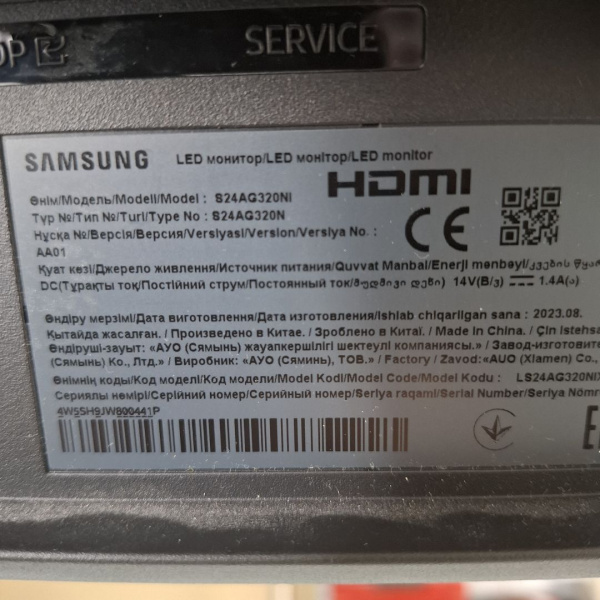 Монитор SAMSUNG  odyssey g3 24" 23,8" 165 гц Монитор SAMSUNG  odyssey g3 24" 23,8" 165 гц