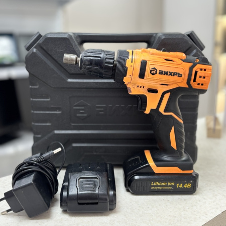 Шуруповерт ВИХРЬ 4л-2к да-14