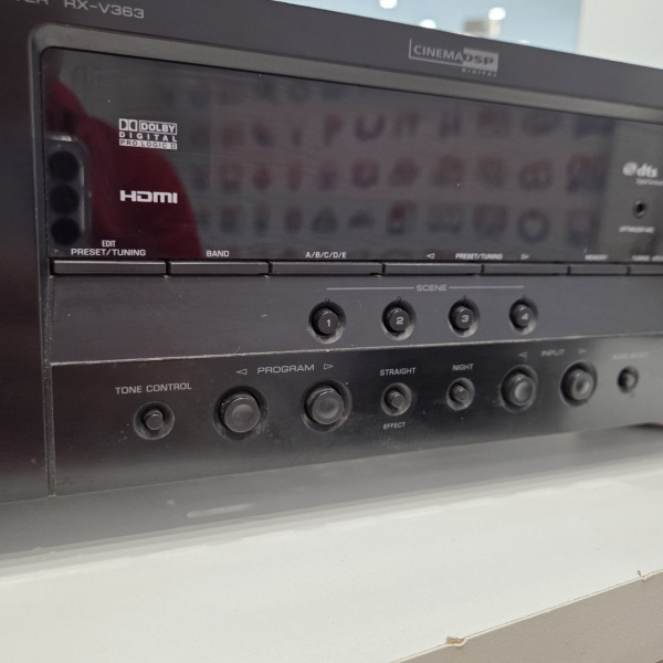 Ресивер yamaha RX-V363 + Сабвуфер  Yamaha YST-SW015