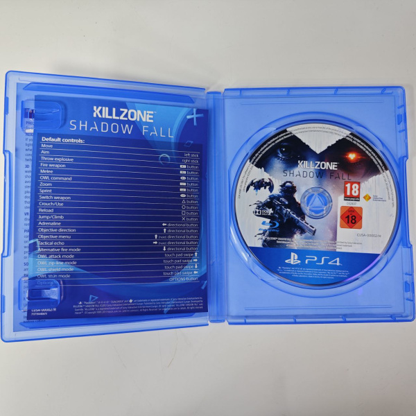 Игровой диск SONY  killzone shadow fall