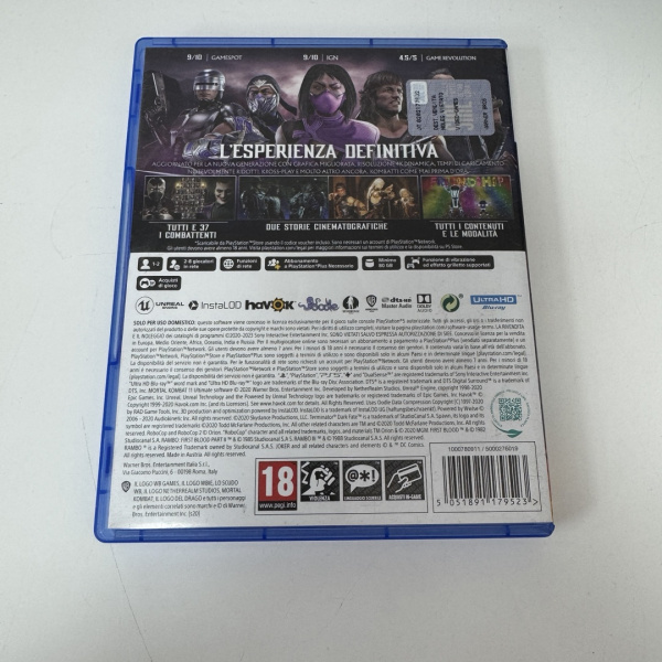 Игровой диск SONY  mortal combat 11 ultimate Игровой диск SONY  mortal combat 11 ultimate