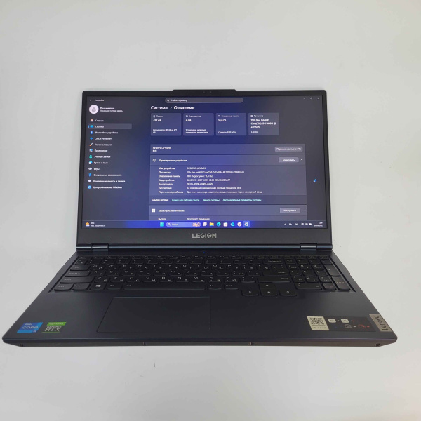 Ноутбук LENOVO LN LEGION 5 15IMH05H 15,6"/ Intel Core i5-11400H/ 16 Гб/ 512 Гб/ Ноутбук LENOVO LN LEGION 5 15IMH05H 15,6"/ Intel Core i5-11400H/ 16 Гб/ 512 Гб/
