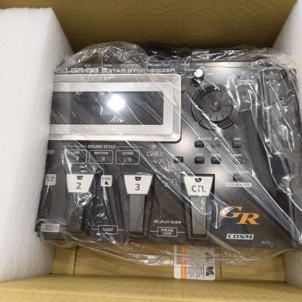 Гитарный процессор ROLAND GUITAR SYNTHESIZER gr-55 s-bk