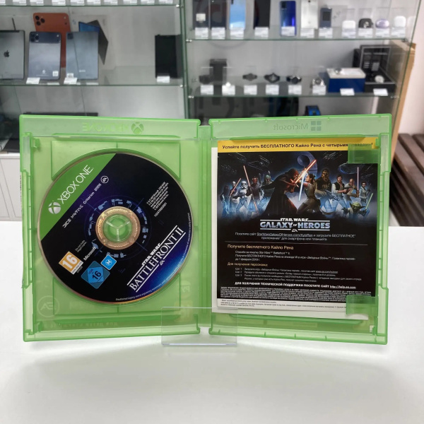 Игровой диск Xbox One (Star Wars Battlefront II)
