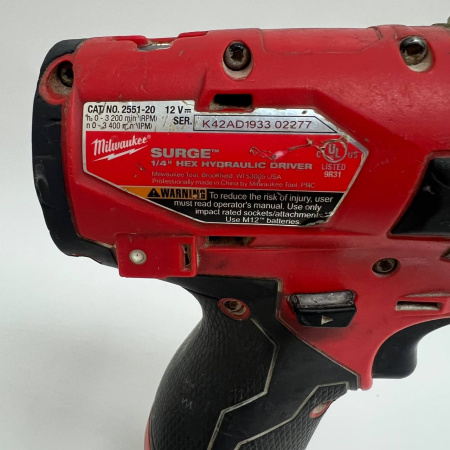 Винтоверт MILWAUKEE M12 