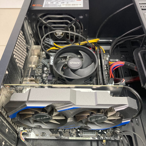 Системный блок AMD Ryzen 5 1600/ 16 Гб/ 512 Гб//  KFA2 GeForce GTX 1050 Ti 4GB Системный блок AMD Ryzen 5 1600/ 16 Гб/ 512 Гб//  KFA2 GeForce GTX 1050 Ti 4GB