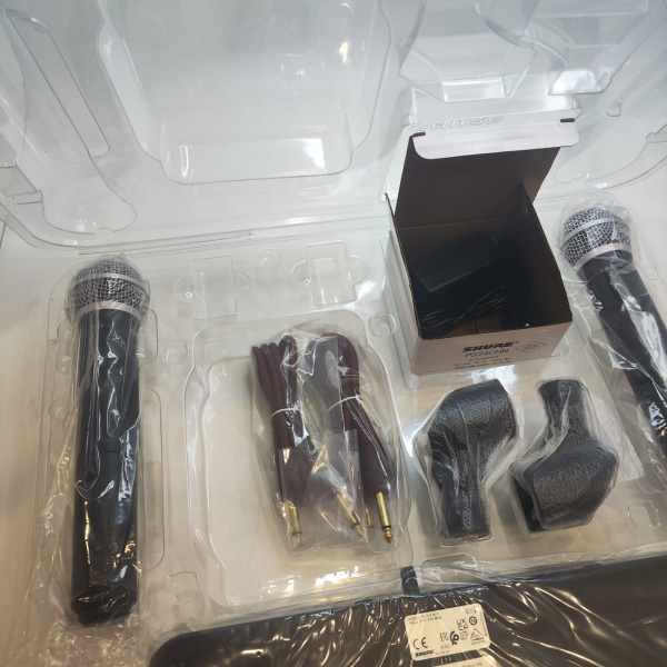 Shure BLX24E/PG58 - вокальная радиосистема Shure BLX24E/PG58 - вокальная радиосистема