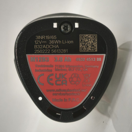 Аккумулятор MILWAUKEE m12b3 