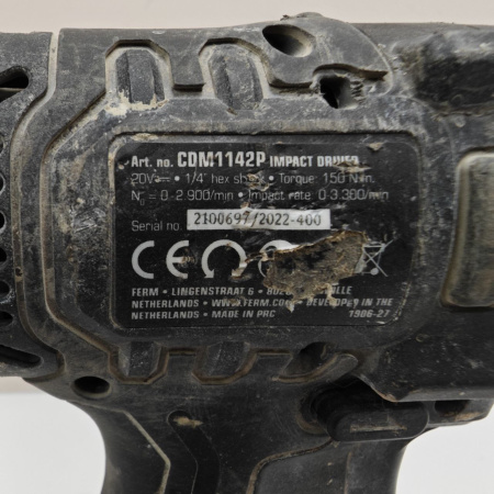 Гайковерт ударный Ferm CDM1142P