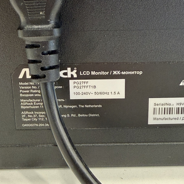 Монитор ASROCK  pg27ff1a 27,0" 100 гц