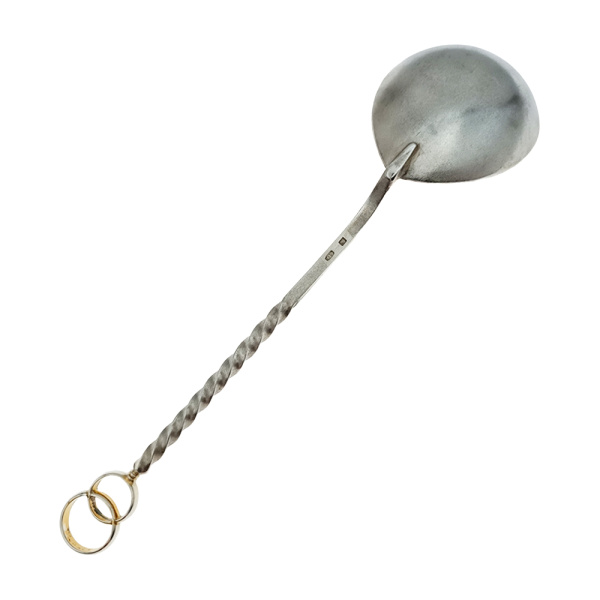 Ложка  из серебра 916 пробы
