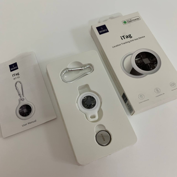 GPS-трекер беспроводной локатор WiWU iTag Anti-lost Smart Tracker WT-01 GPS-трекер беспроводной локатор WiWU iTag Anti-lost Smart Tracker WT-01