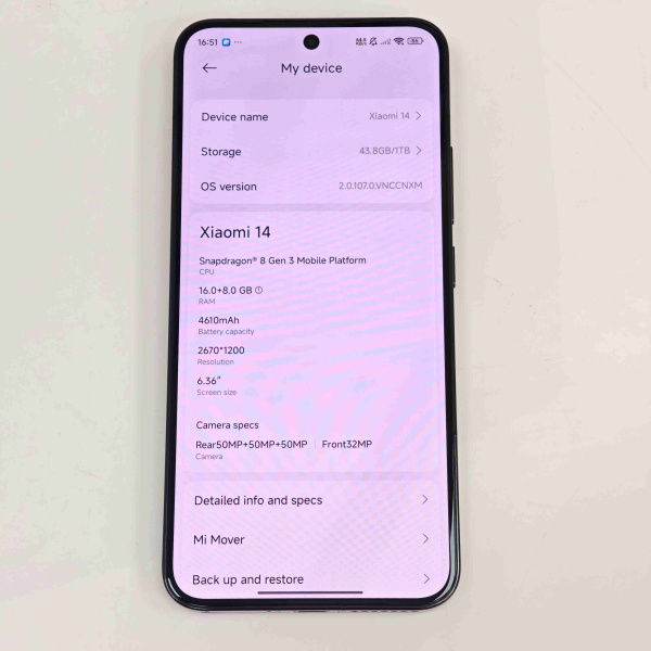 Мобильный телефон XIAOMI 14 16/1 тб Мобильный телефон XIAOMI 14 16/1 тб