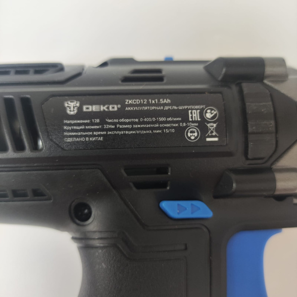 Шуруповерт DEKO zkcD12  Шуруповерт DEKO zkcD12