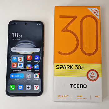 Мобильный телефон TECNO spark 30c 4/128 гб