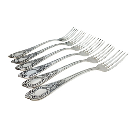 Вилка из серебра 875 пробы