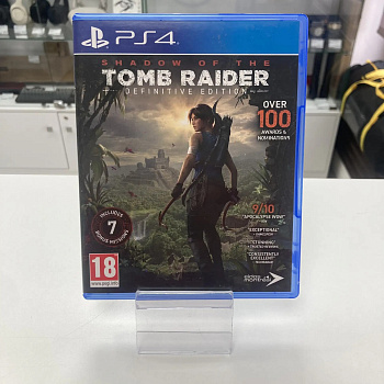Диск на Playstation 4 PS4 Tomb Raider