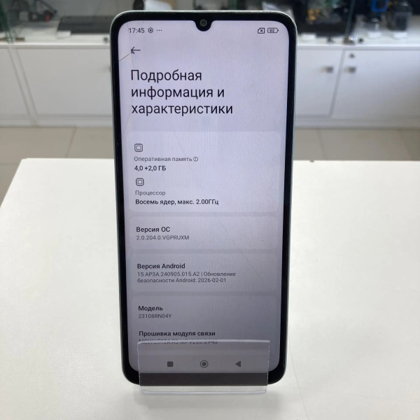 Мобильный телефон XIAOMI redmi 13c 8/256 гб
