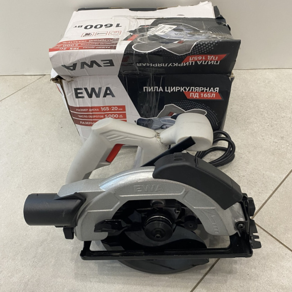 Пила дисковая  ewa пд 165 л