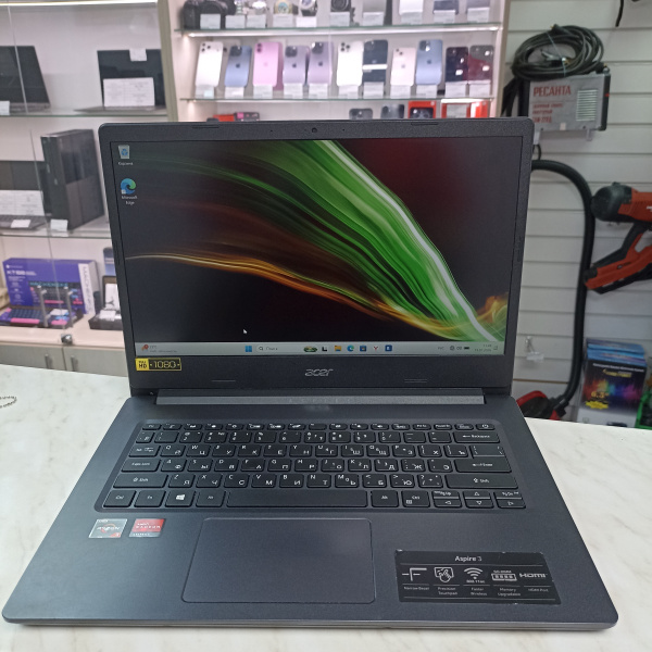 Ноутбук ACER N18Q13 Acer Aspire 3 14,0"/ AMD Ryzen 3 3250U/ 8 Гб/ 512 Гб/