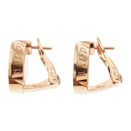 Серьги из золота 750 пробы с бриллиантами